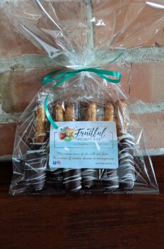 Chocolate & Caramel Covered Pretzels